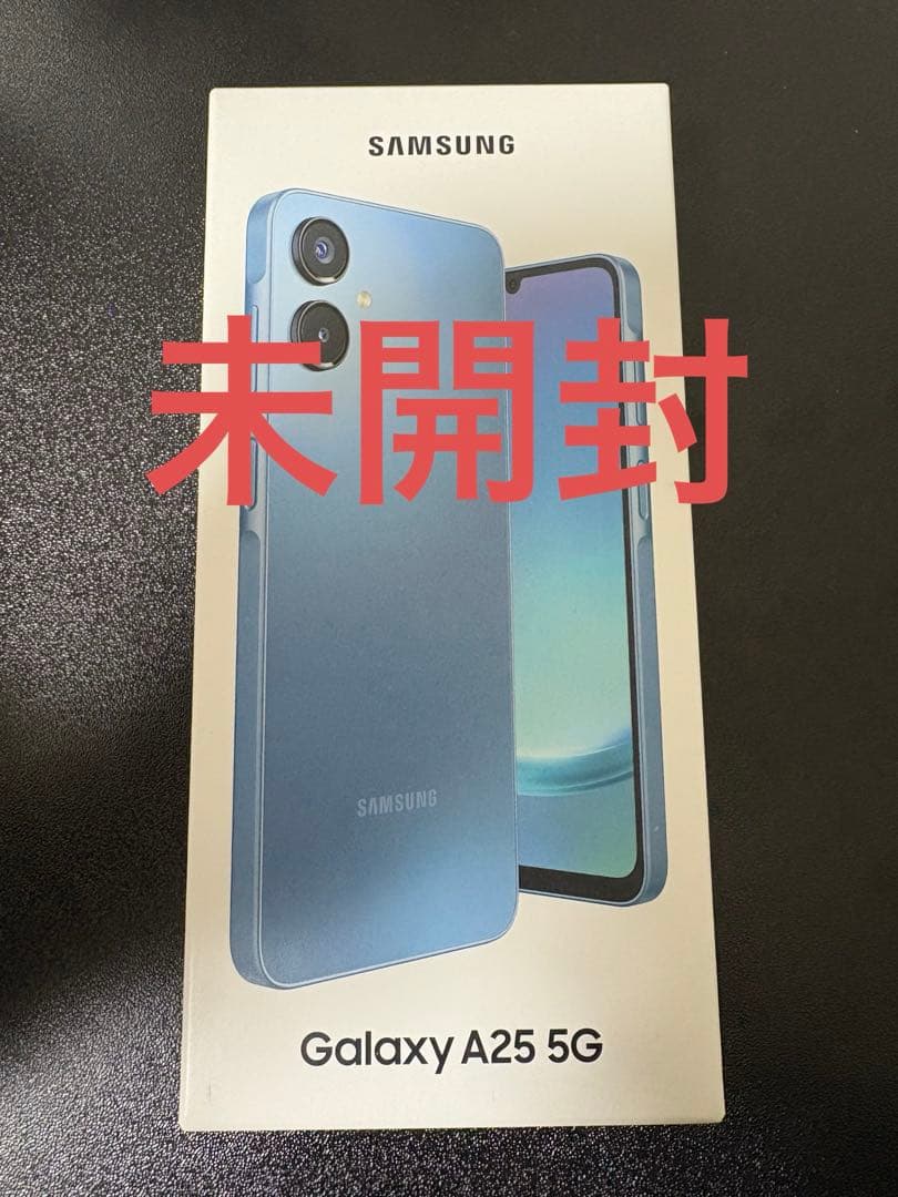未開封！Samsung Galaxy A25 5G 本体 ブルー