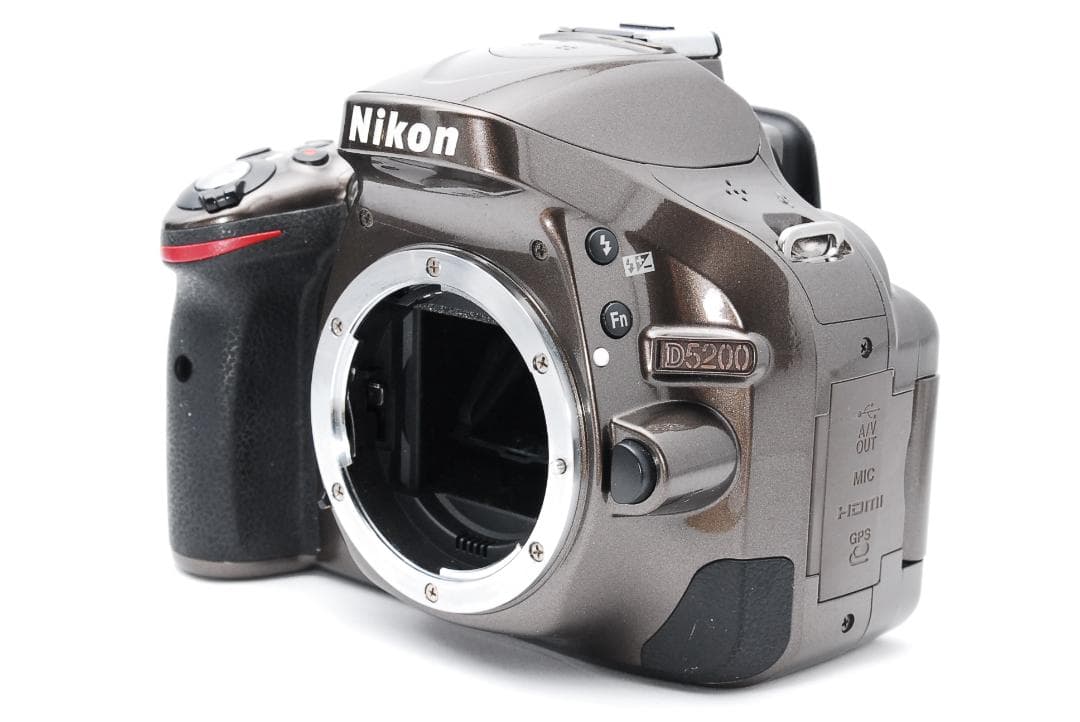 Nikon D5200 ✨️ Wレンズ 一眼レフ ブロンズカラー S数5164枚
