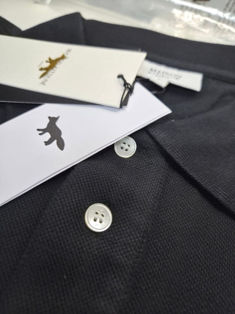 MAISON KITSUNE ポロシャツ PM00209KP0002 Lサイズ