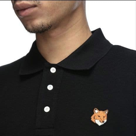 MAISON KITSUNE ポロシャツ PM00209KP0002 Lサイズ