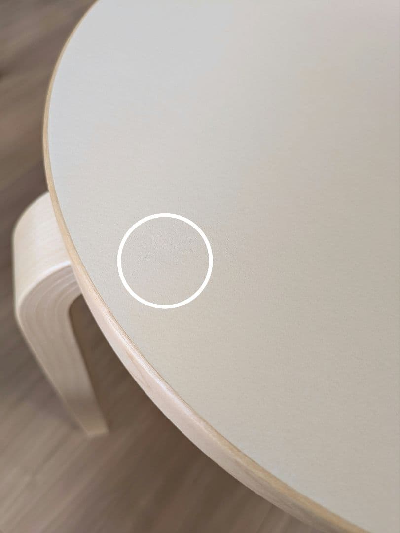 スコープ別注　アルテック　Artek　スツール60　パール