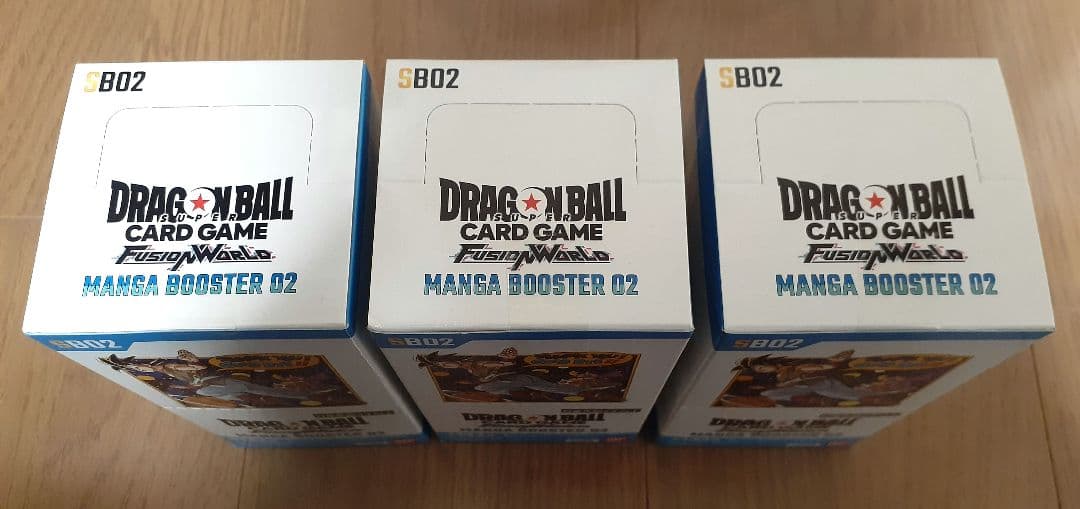 ドラゴンボール フュージョンワールド MANGA BOOSTER 02 3BOX