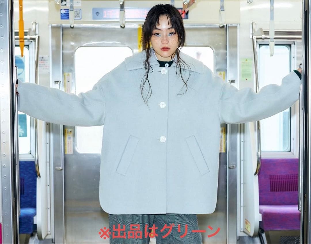 新品未使用【ENFOLD】FLAT-COLLAR COAT 36