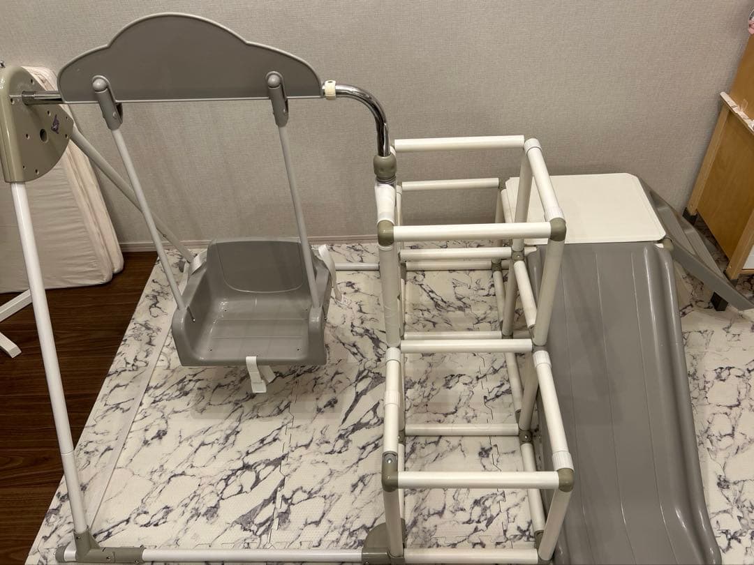 おりたたみ わんぱく スライダージム ブランコDX