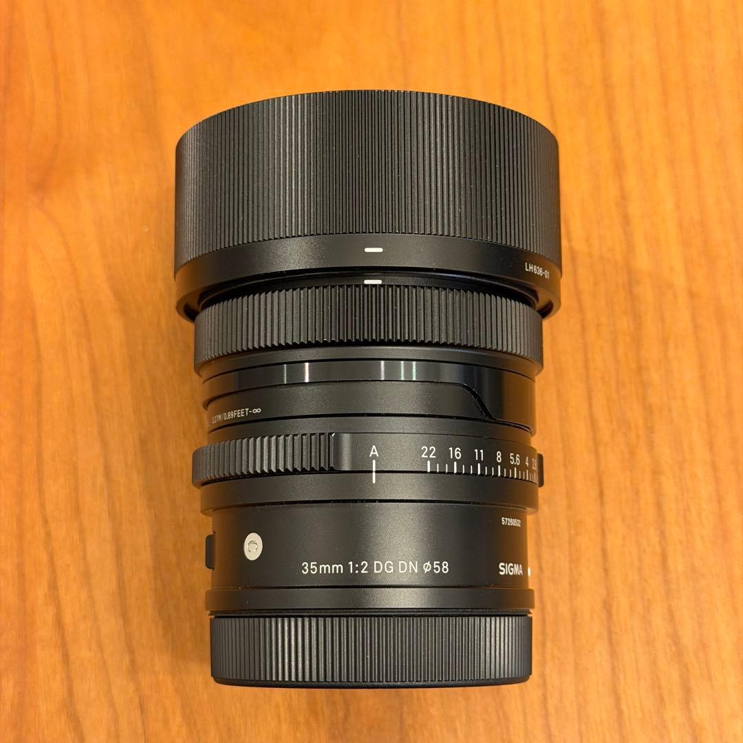 SIGMA 35mm F2 DG DN Lマウント