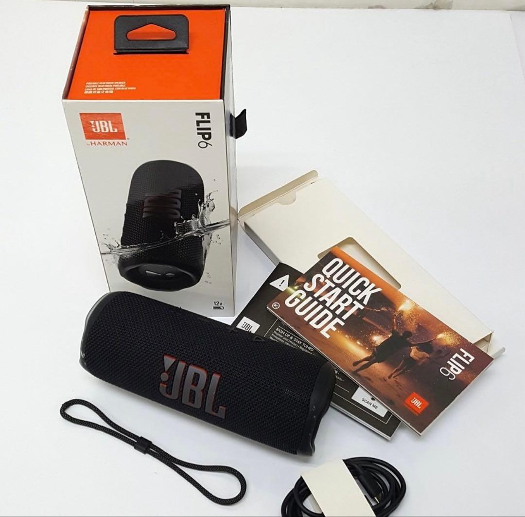 《現状品》JBL FLIP 6 Bluetoothスピーカー ブラック