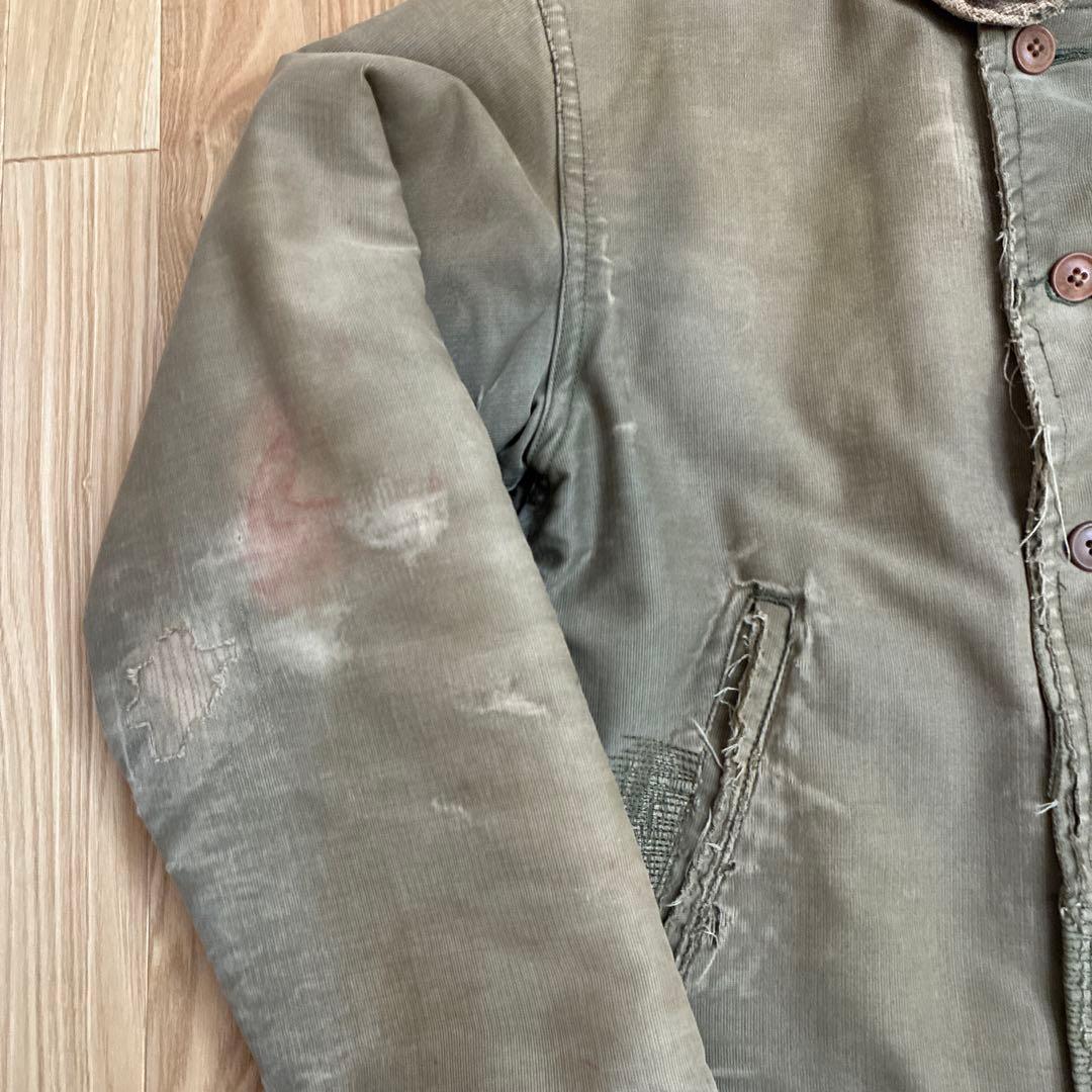 N1 40s デッキジャケット ヴィンテージ 米軍実物 ステンシル USN