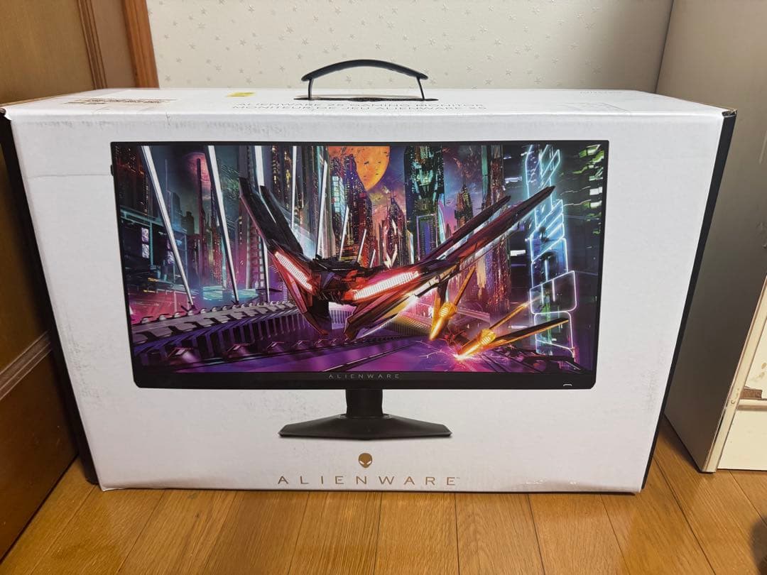 ALIENWARE 2523HFゲーミングモニター 画面ひび割れあり