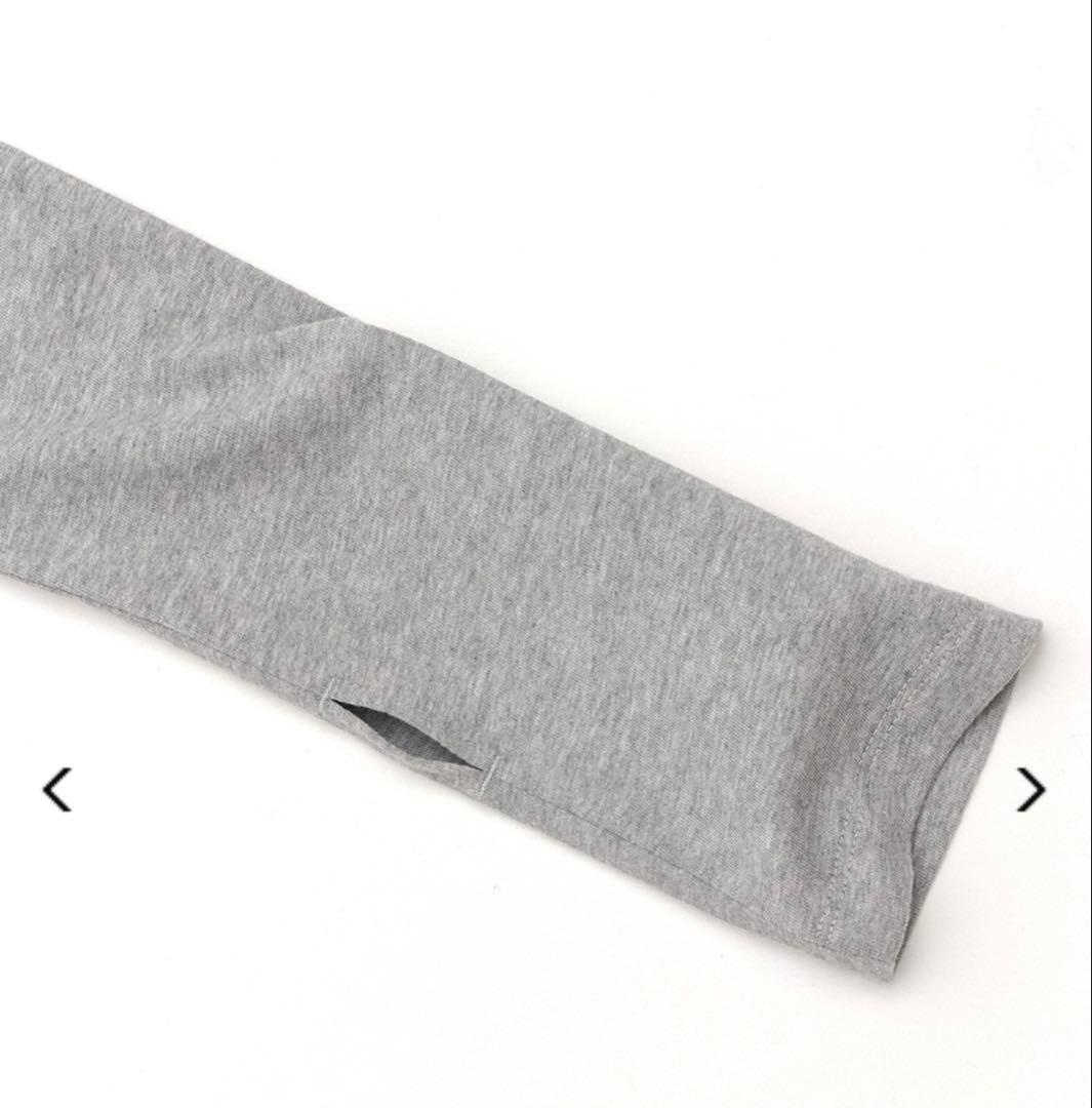 美品ミスターイットグレーkellytbdressロングTシャツ グレー36