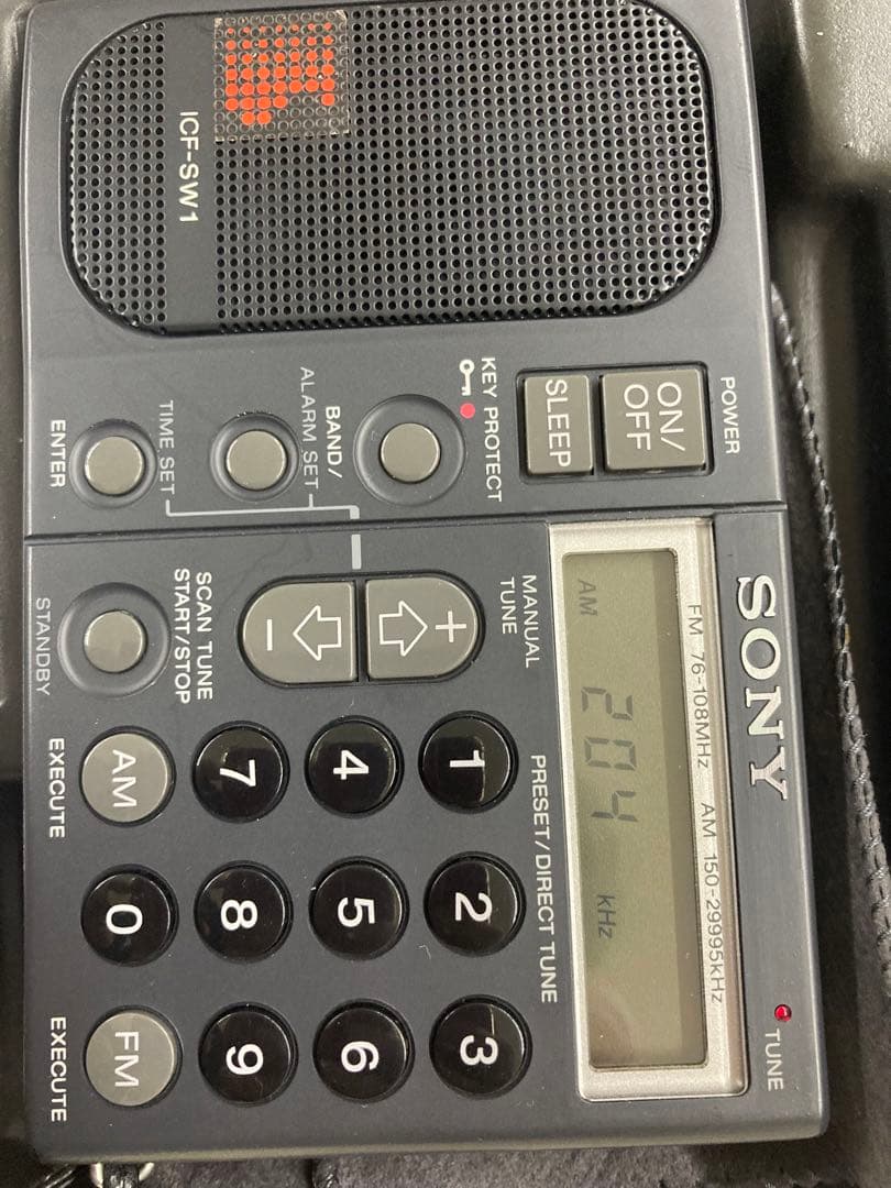 SONY ICF-SW1S FMステレオ/LW/MW/SW 4バンドレシーバー