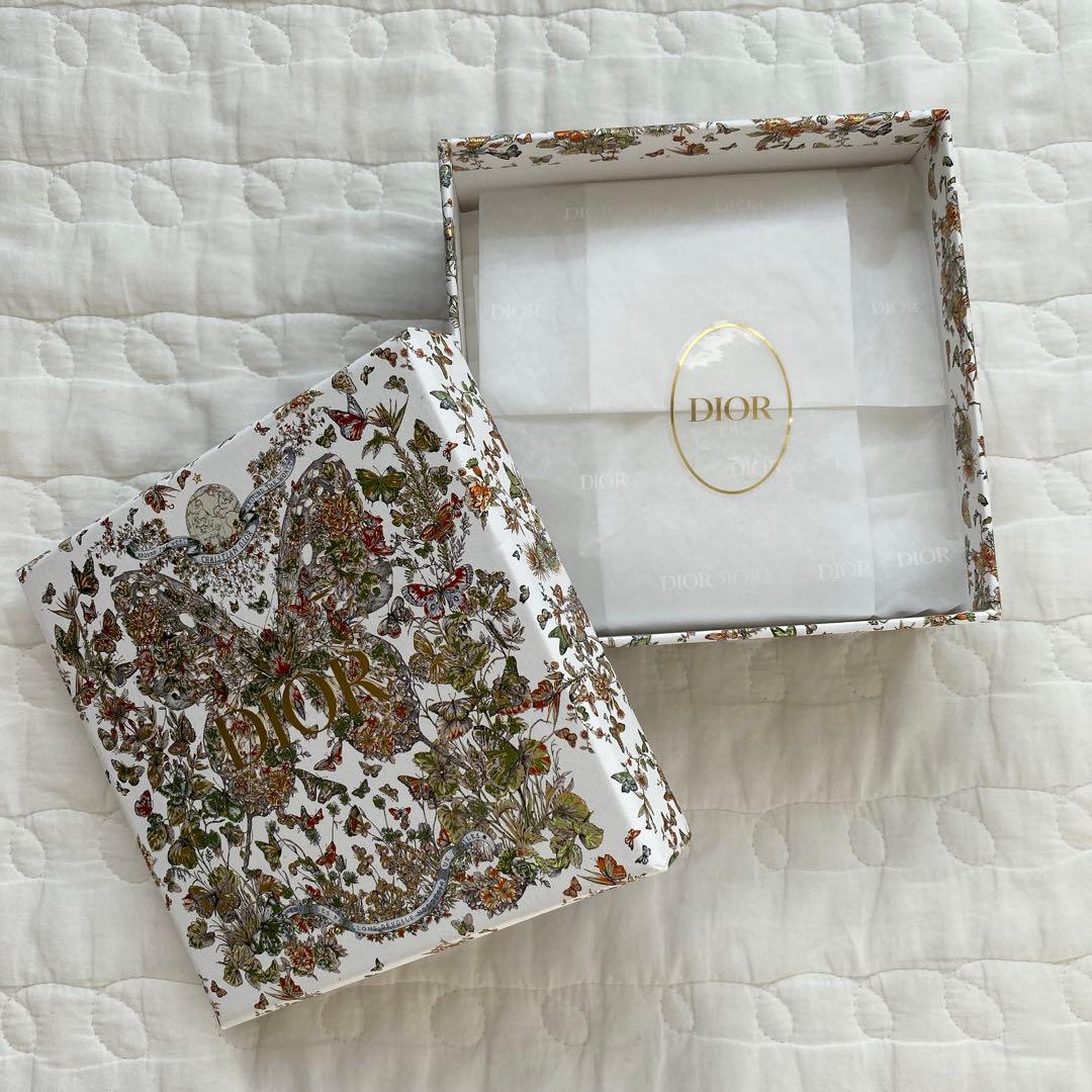 【ディオール】DIOR ホリデー限定　ネックレス NAVY ピンクゴールド