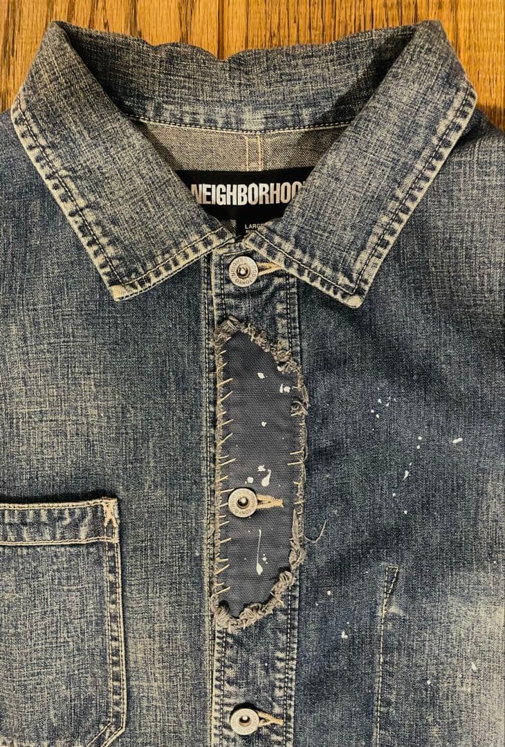 ジャケット・アウター NEIGHBORHOOD Savage Denim Dealer Coat L