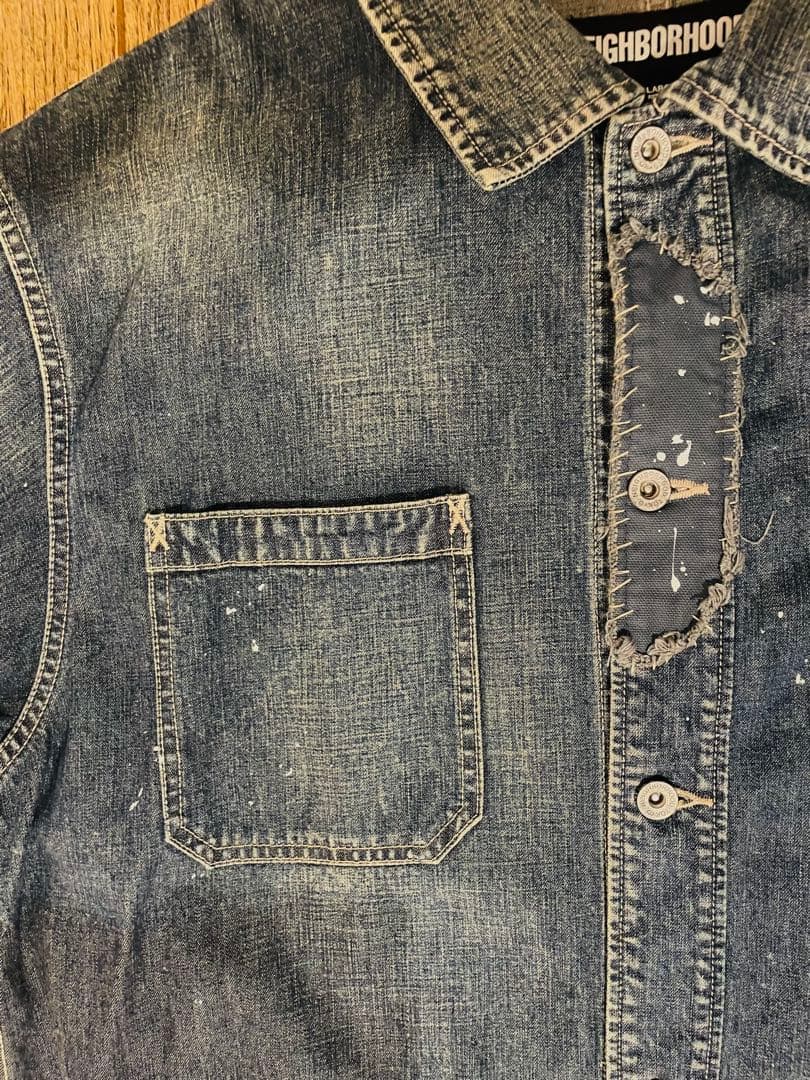 ジャケット・アウター NEIGHBORHOOD Savage Denim Dealer Coat L