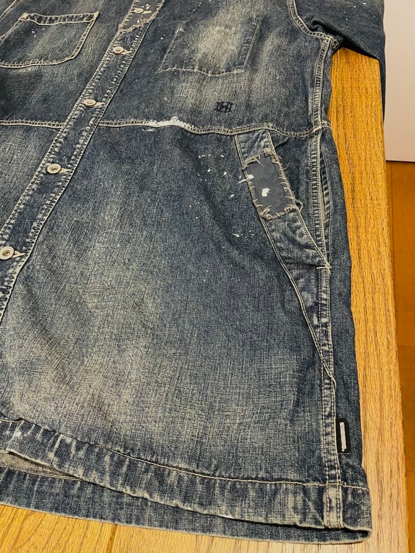 ジャケット・アウター NEIGHBORHOOD Savage Denim Dealer Coat L