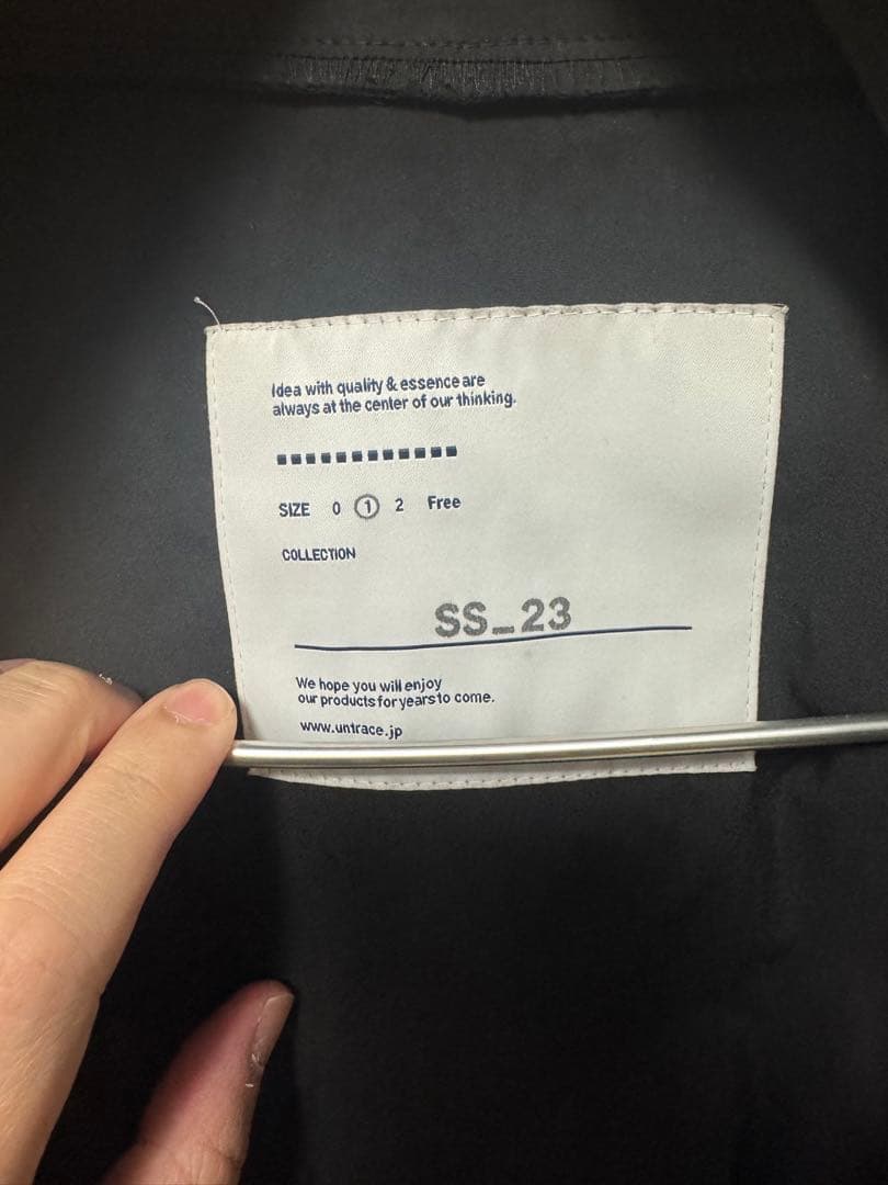 untrace アントレース　フーデッドコート　リアムギャラガー　oasis