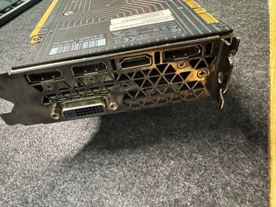 グラフィックボード・グラボ・ビデオカード GTX 1080 founders edition