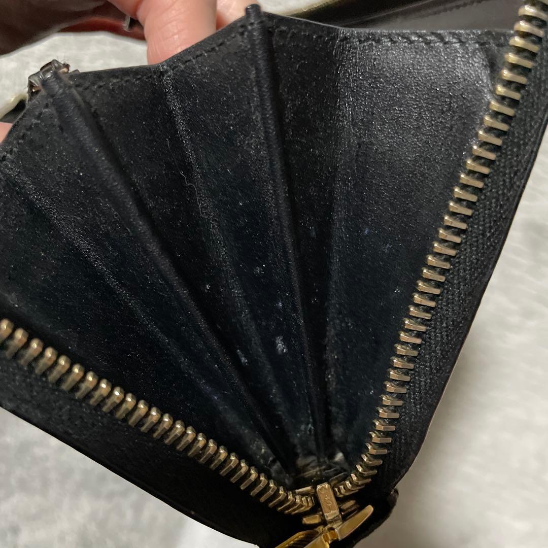 イヴサンローラン 長財布 エナメル