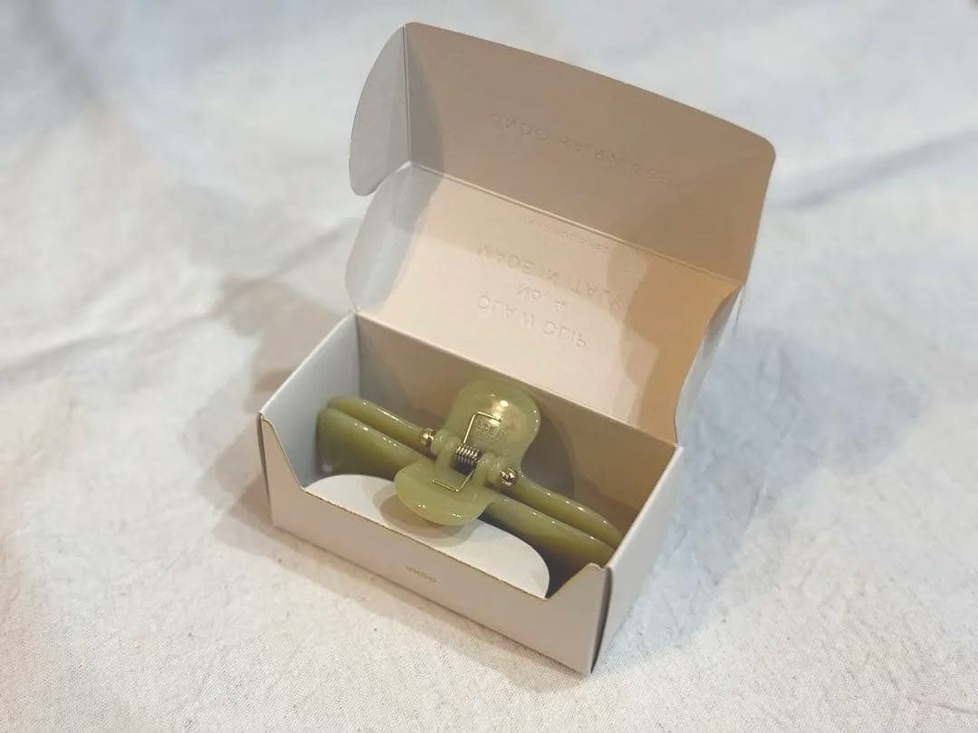 UNDO HAIRWARE｜NO.4 CLAW CLIP AVOCADO