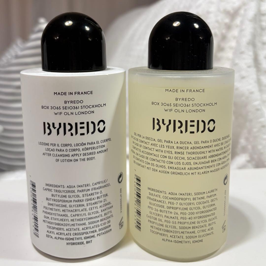 ボディローション Byredo body lotion & body wash