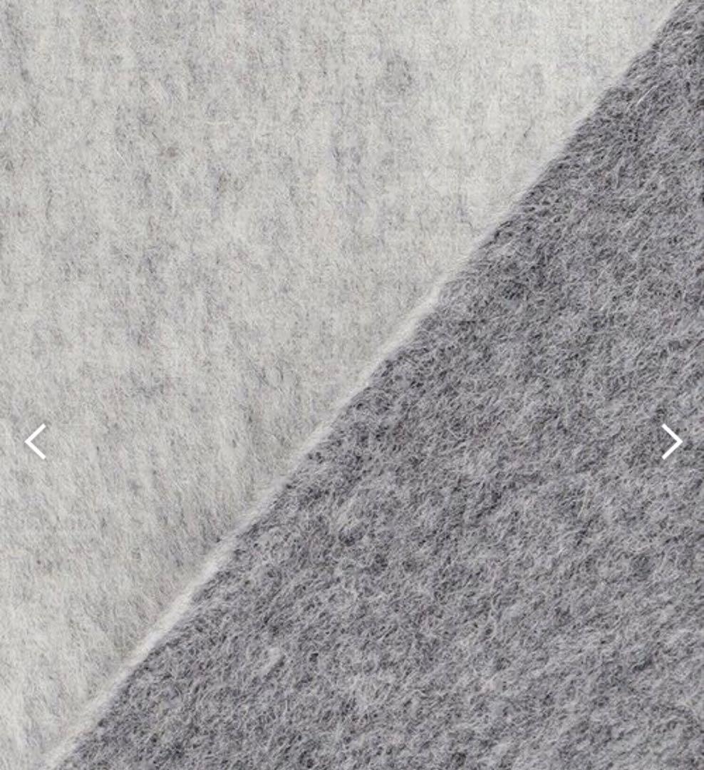 J.PRESSLADIES【リバーシブル】ウールナイロン リバーフーデッドコート