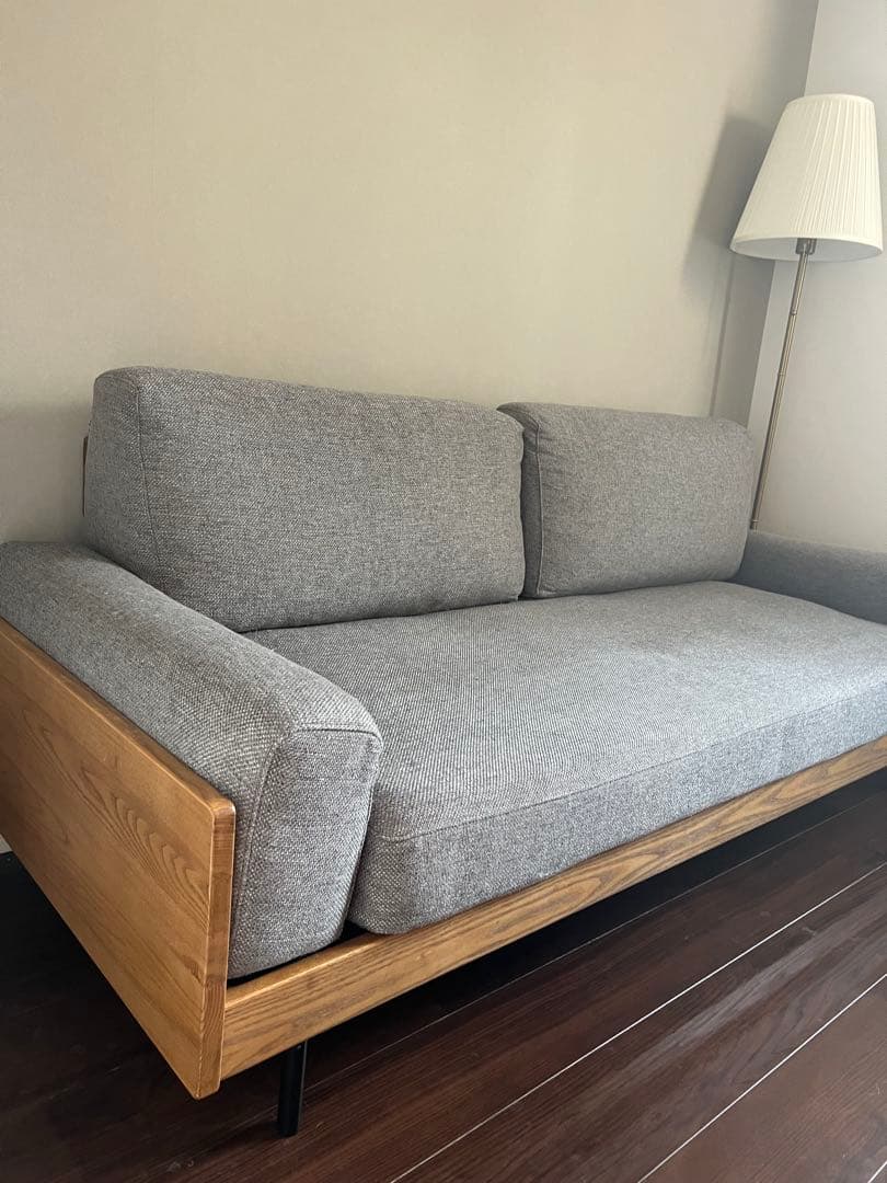 unico TRELカバーリングソファ 3シーター　美品／送料込み