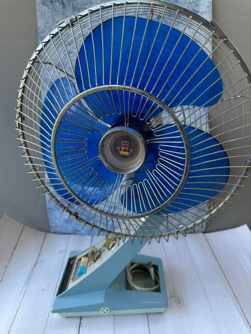 NATIONAL TYPE F-35FR 扇風機 3枚羽動作品 昭和レトロ