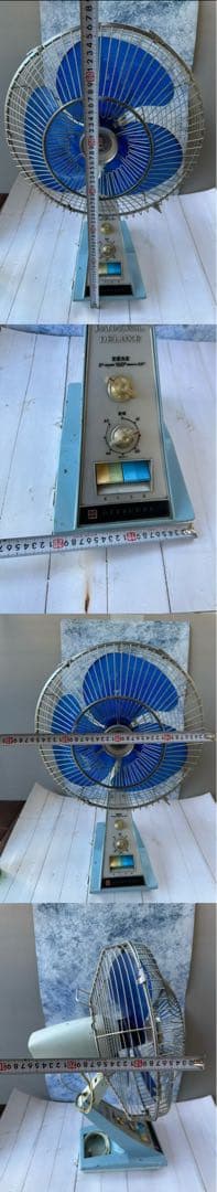 NATIONAL TYPE F-35FR 扇風機 3枚羽動作品 昭和レトロ