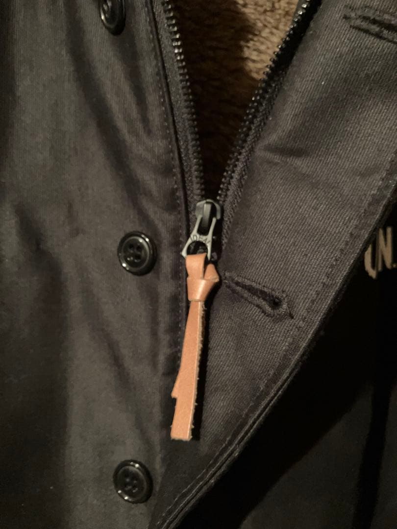 ヒューストン　N-1　デッキジャケット　タイトモデル　5N-1X　裏ステンシル