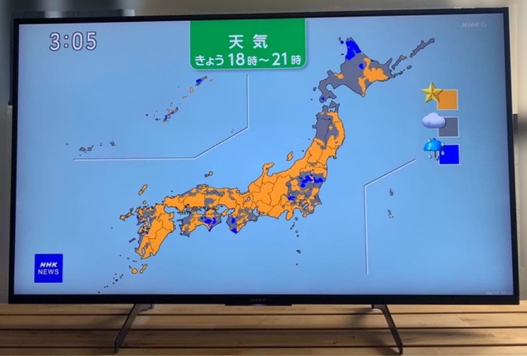 4K液晶テレビ　SONY KJ-49X8500H