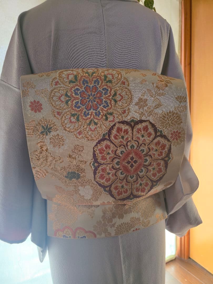 桐屋翠山工房 訪問着・付け下げ フルセット 薄紫