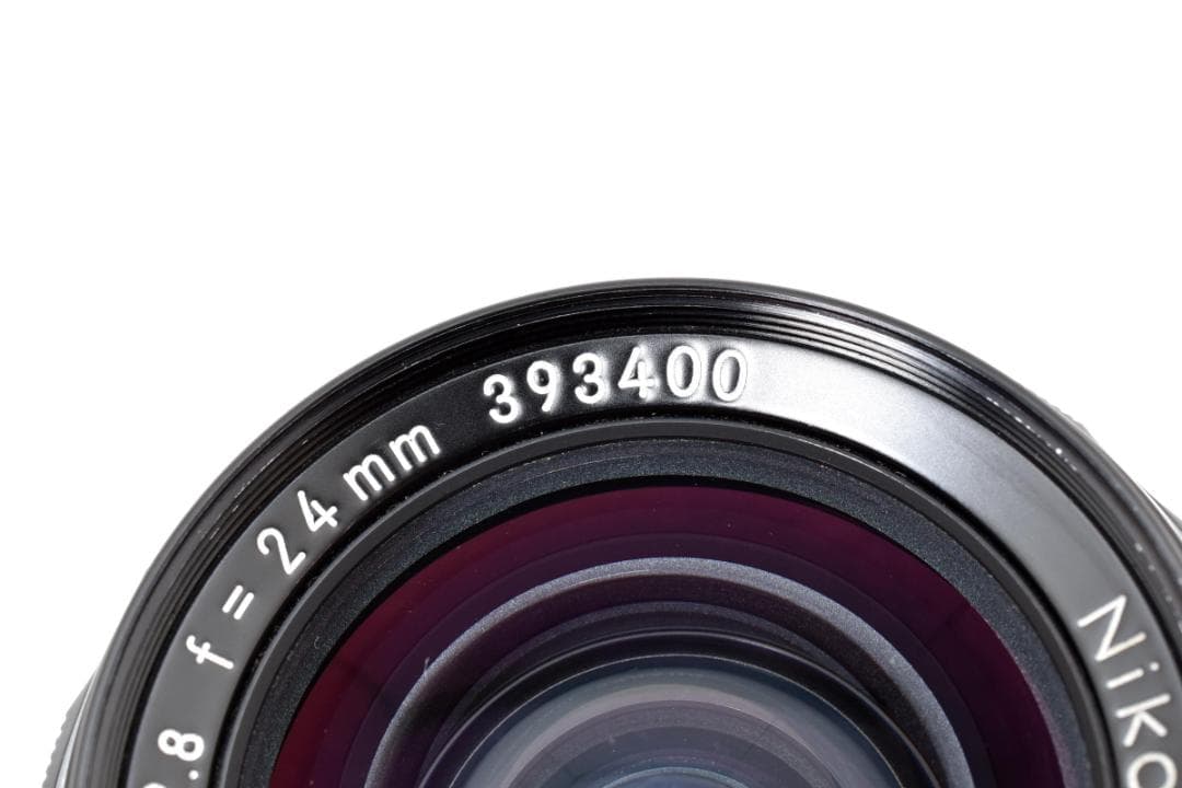 美品　NIKON AI NIKKOR-N.C 24mm f2.8 MF H115