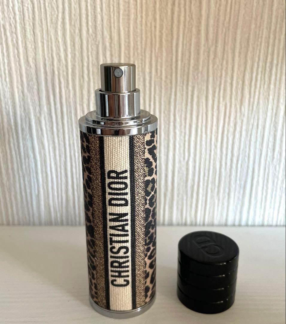 CHRISTIAN DIOR トラベルスプレー レオパード柄 限定品