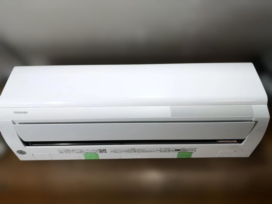 神奈川県内は無料工事、配送付き、室外機セット)東芝8畳 2024年式 保証あり
