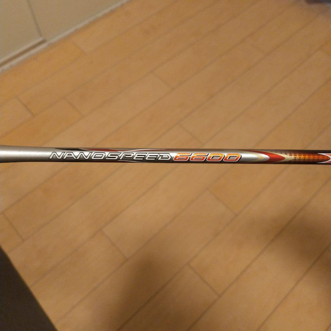 バドミントンラケット　ナノスピード6600