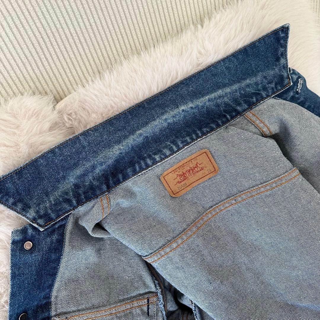 リーバイス 70505 デニムジャケット Gジャン 36 色落ち 雰囲気抜群