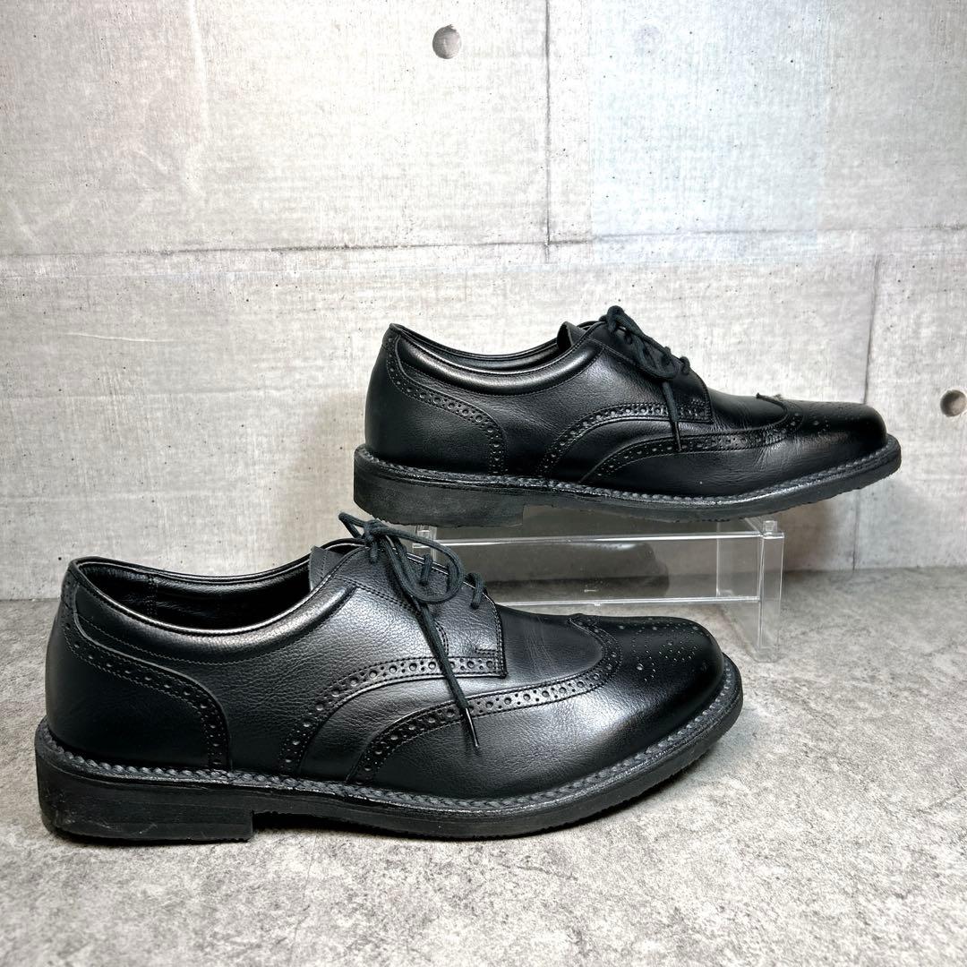 ほぼ新品【REGAL】ドレスシューズ/ウイングチップ/革靴/メダリオン/ビジネス