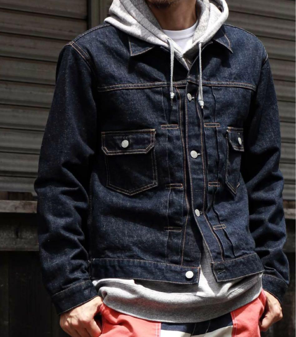 KOJIMA GENES 児島ジーンズ デニムジャケット Gジャン 日本製 濃紺