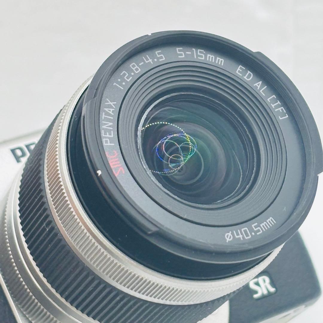 【美品】PENTAX Q10 ミラーレス 一眼 レンズセット　ケース付き