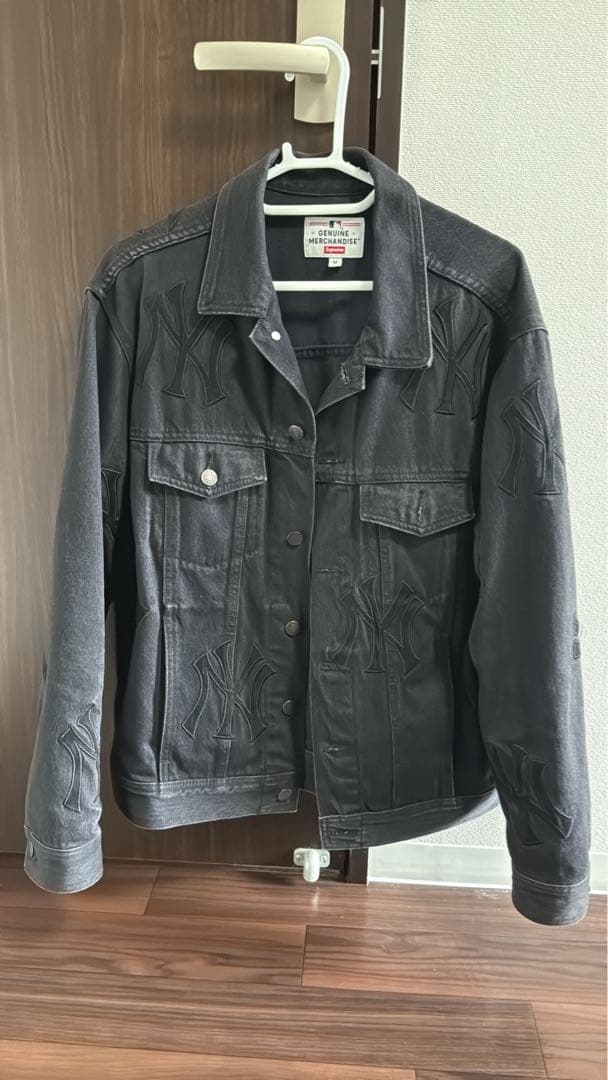 Supreme デニムジャケットNY Yankees
