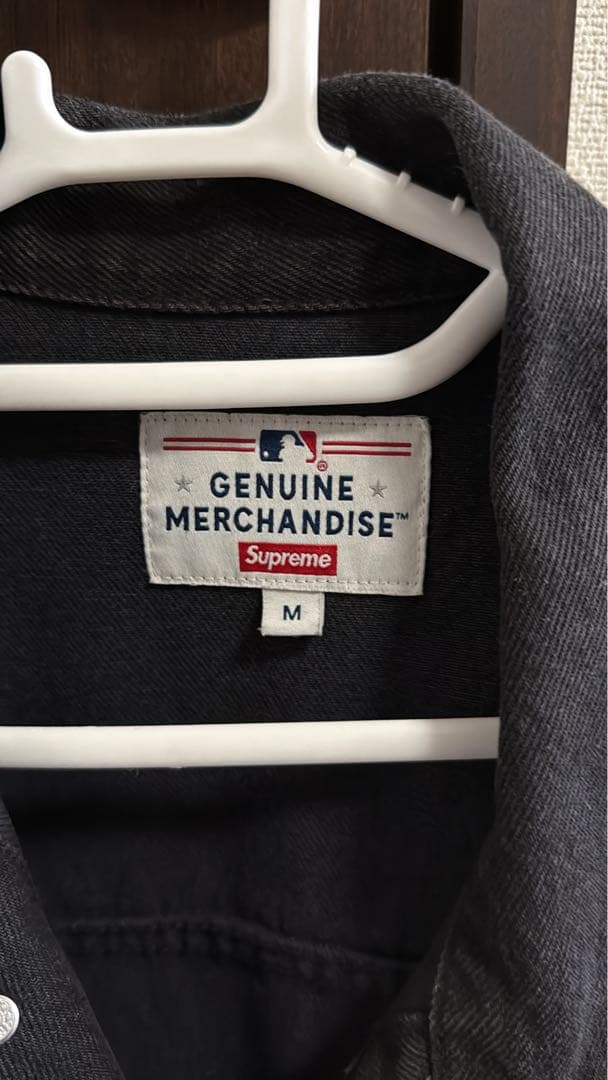 Supreme デニムジャケットNY Yankees