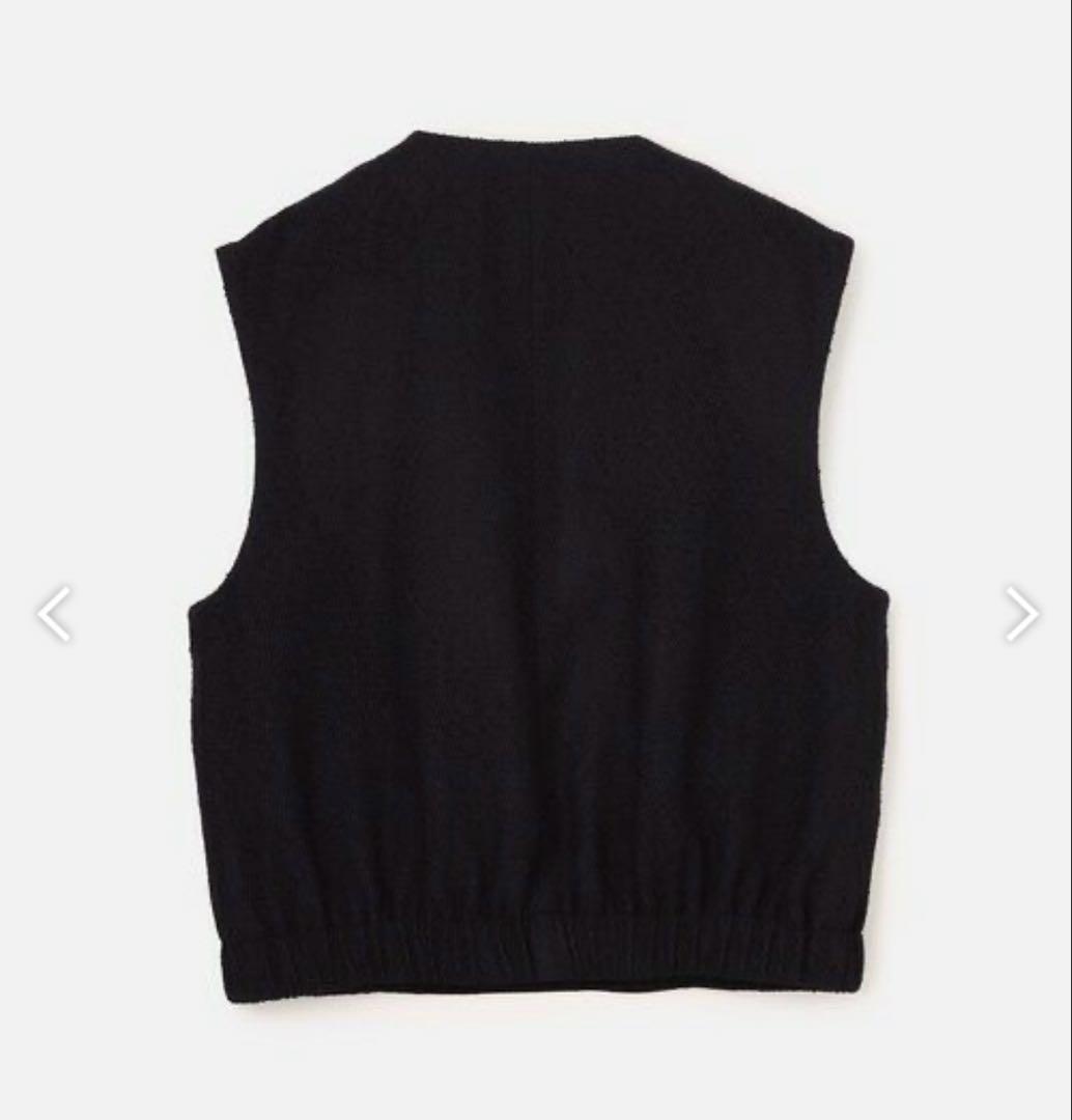 タグ付☆LOULOU WILLOUGHBY ブライトリングツイードジレ 金ボタン