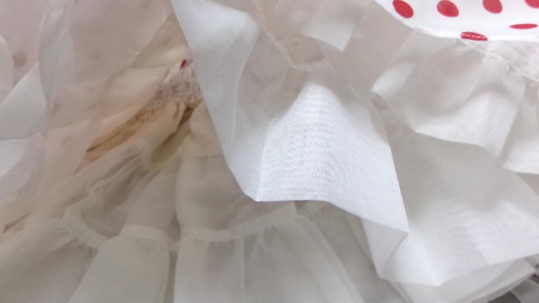 り*ん様 阪急限定シフォンドットドレス・100・新品タグ付き・・シャーリーテンプ