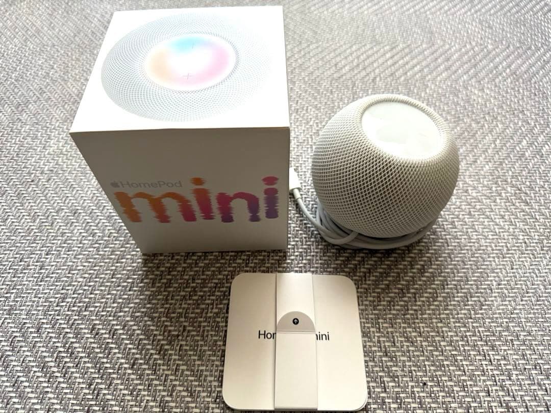 【黄ばみ・ヘコミ無し】Apple Pod mini ホワイト