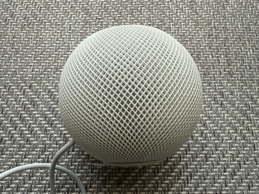 【黄ばみ・ヘコミ無し】Apple Pod mini ホワイト