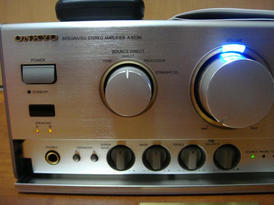 整備済 程度良 ONKYOオンキョー プリメイン A-922M 取説リモコン付