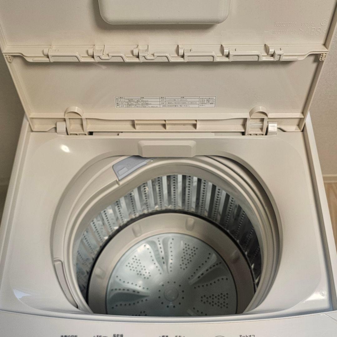 【一人暮し 中古品】2023年購入 無印良品 電気洗濯機・５ｋｇ ＭＪ‐Ｗ５０Ａ