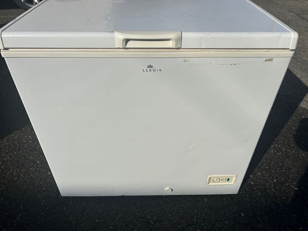 アレジア 冷凍ストッカー チェストフリーザー 上開き 206L 冷凍庫