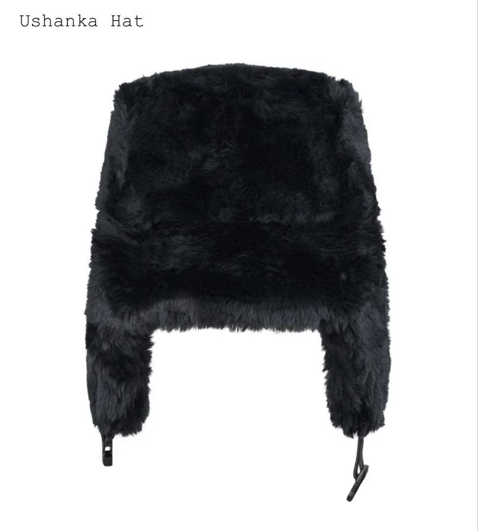 Supreme Ushanka Hat 25FW Black 黒