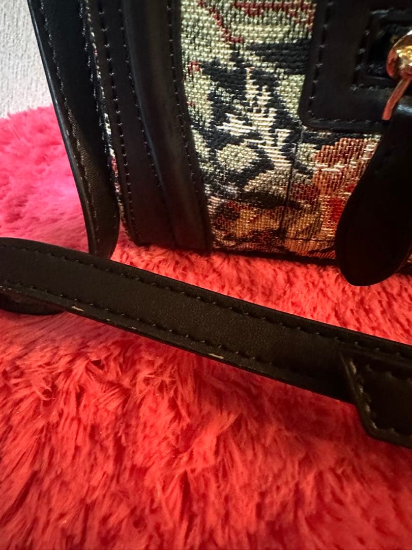 CELINE ノベルティ　ショルダーバッグ　フラワー柄