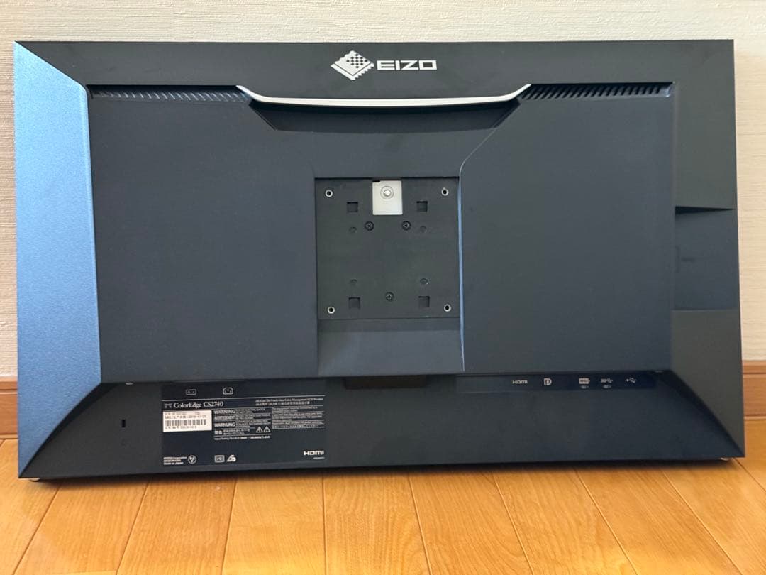 ディスプレイ・モニター本体 EIZO ColorEdge CS2740-BK 4K